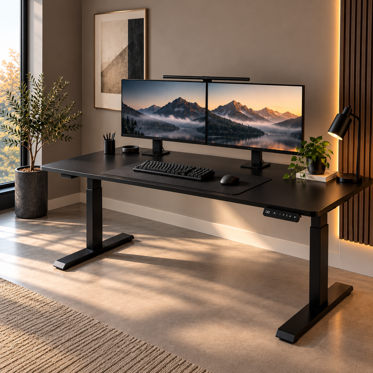 SATORNA Electric Standing Desk - 55"